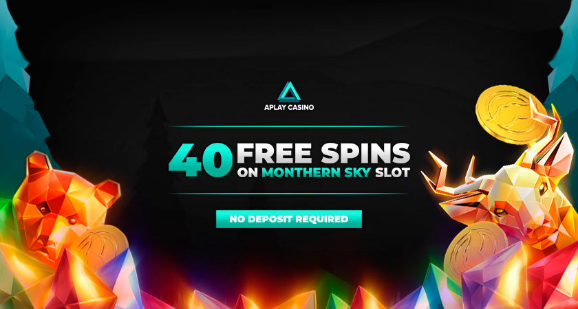 Aplay Casino No Deposit Bonus 40 Free Spins