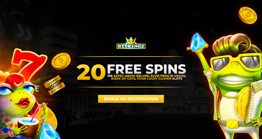 Bitkingz Casino No Deposit Bonus 20 Free Spins
