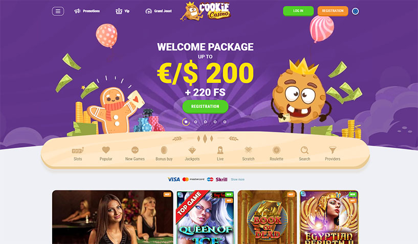 Cookie Online Casino Funktionen
