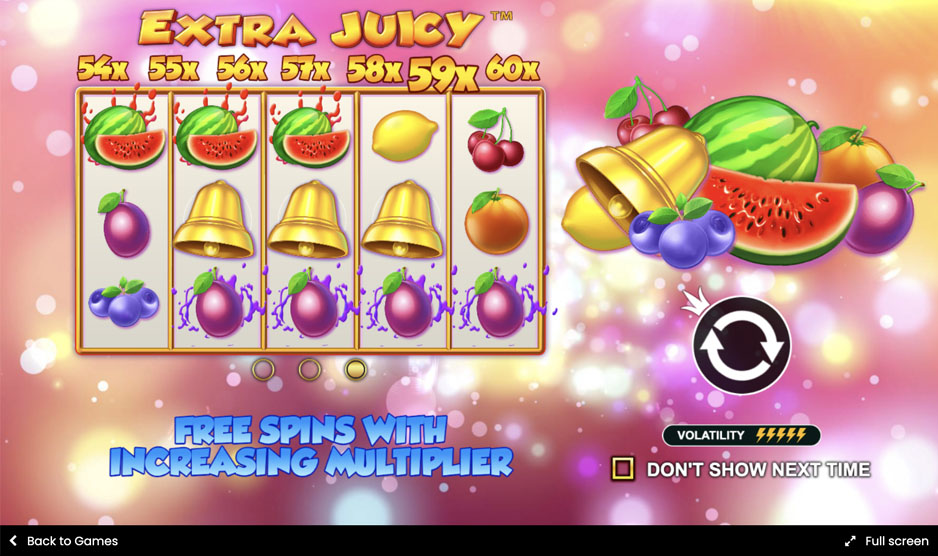 Extra Juicy Online Slot Review
