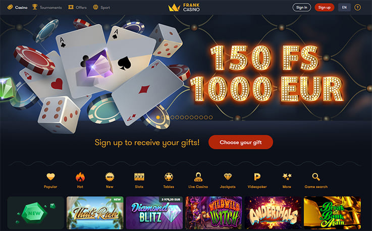 Online casino Frank