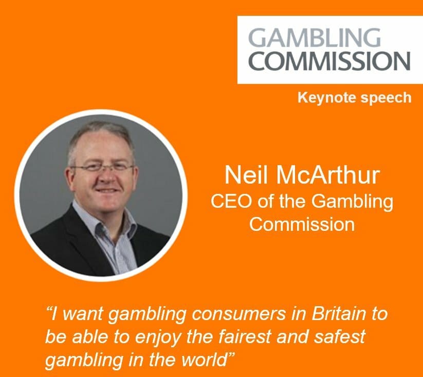 Gambling Commission chairman Neil McArthur
