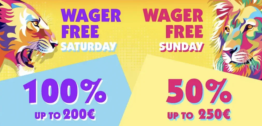 Haz Online Casino Wager Free Weekend Bonus Party