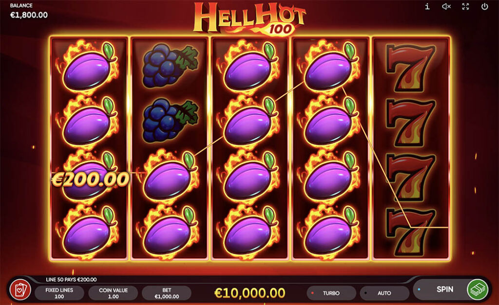 Hell Hot 100 Slot Review and Ratings