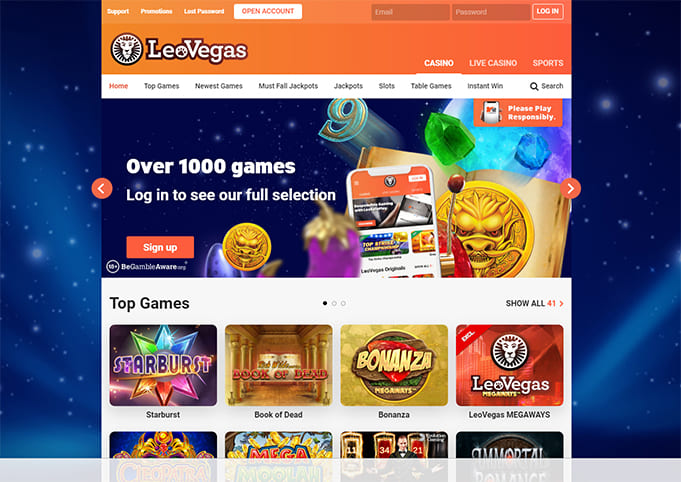 LeoVegas Casino Review & Ratings
