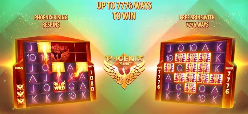 Phoenix Sun slot features