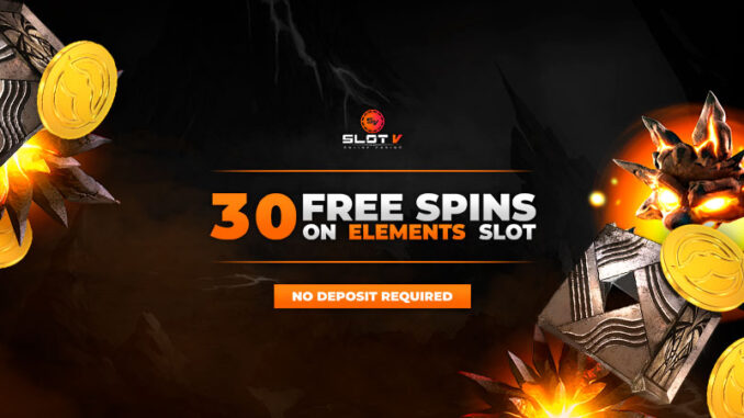 SlotV Casino No Deposit Bonus 30 Free Spins