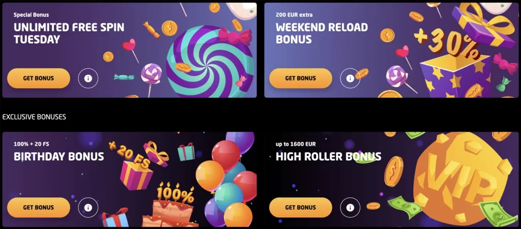 StayCasino All Promotions Block