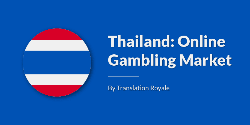 Thailand is trying to rebooking online gambling