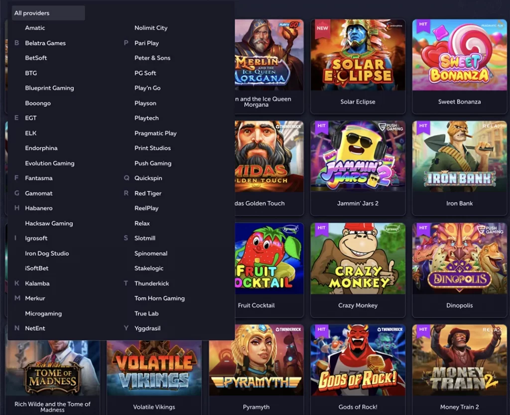 Vavada Online Casino Games Catalog