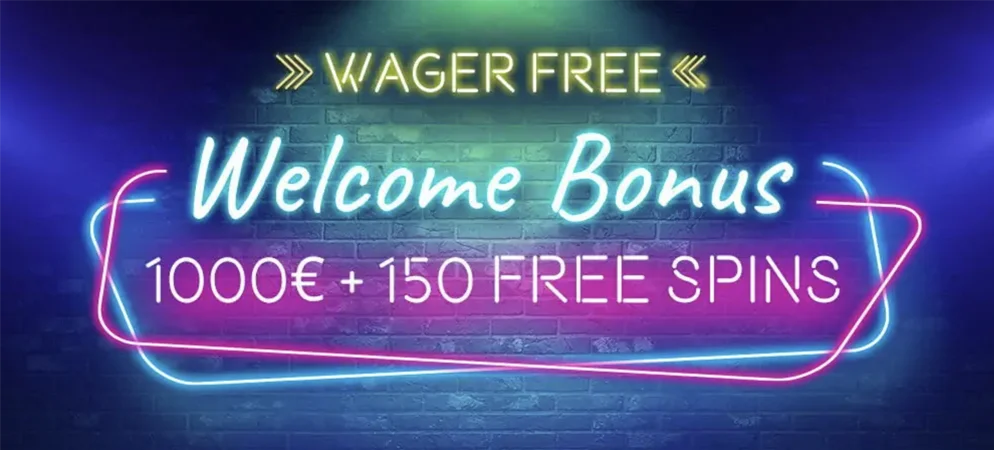 Welcome Bonus 1000 Euro +150 Free Spins