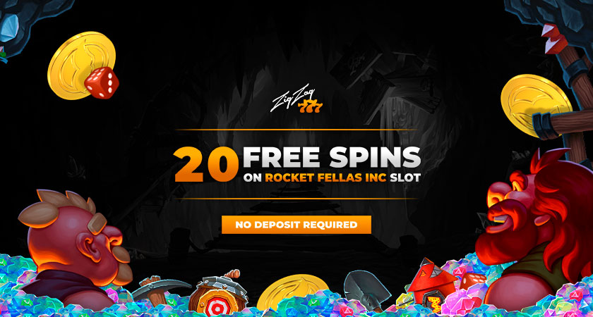 ZigZag777 Casino No Deposit 20 Free Spins