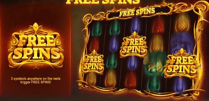 Dragon's Fire slot  - Free spins