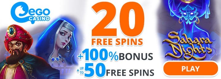 Ego Casino bonuses