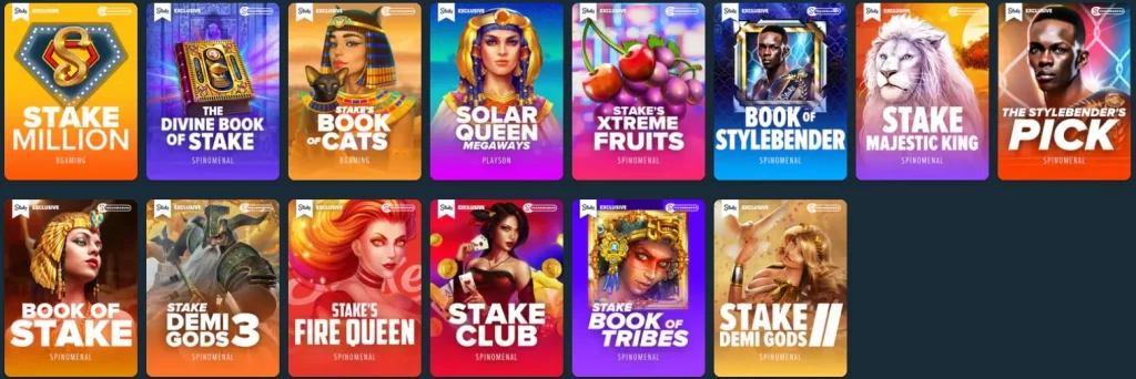 Stake Casino Exclusive Games