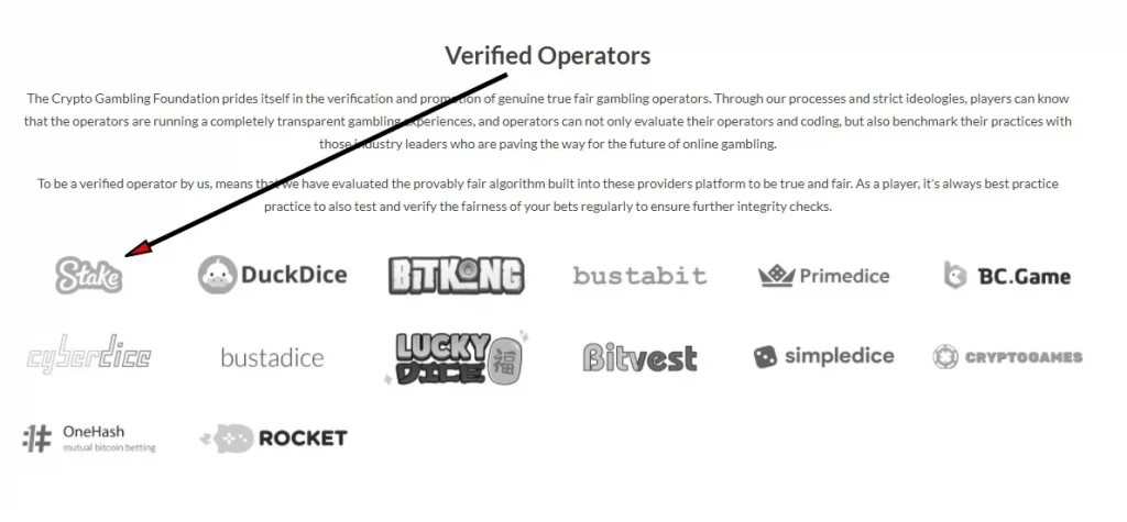 Stake Casino Verified operator