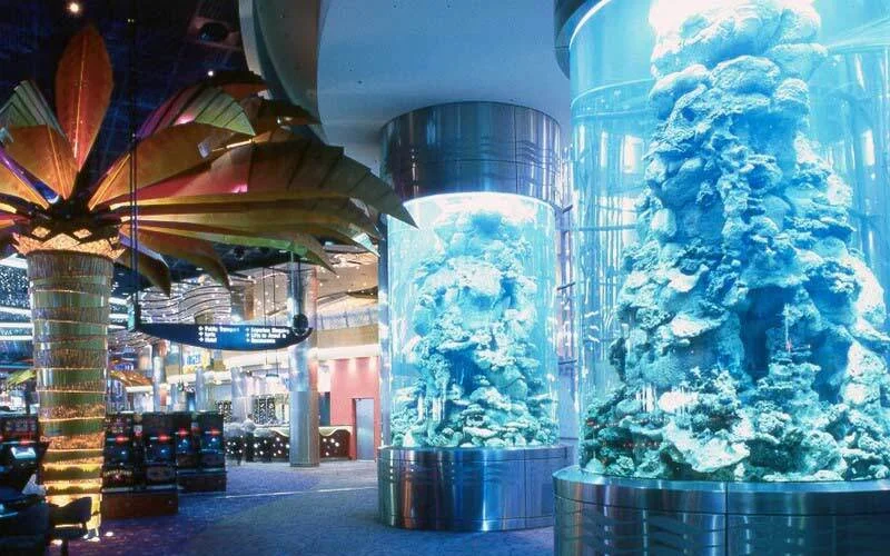 The interior of the luxurious Star Casino located in Australia