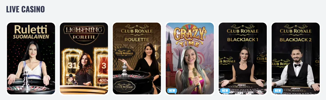 Live Casino Games