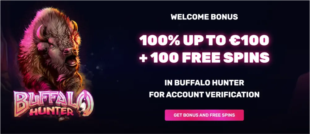 DLX Casino Welcome Bonus 100% Up to 100 EUR + 100 Free Spins