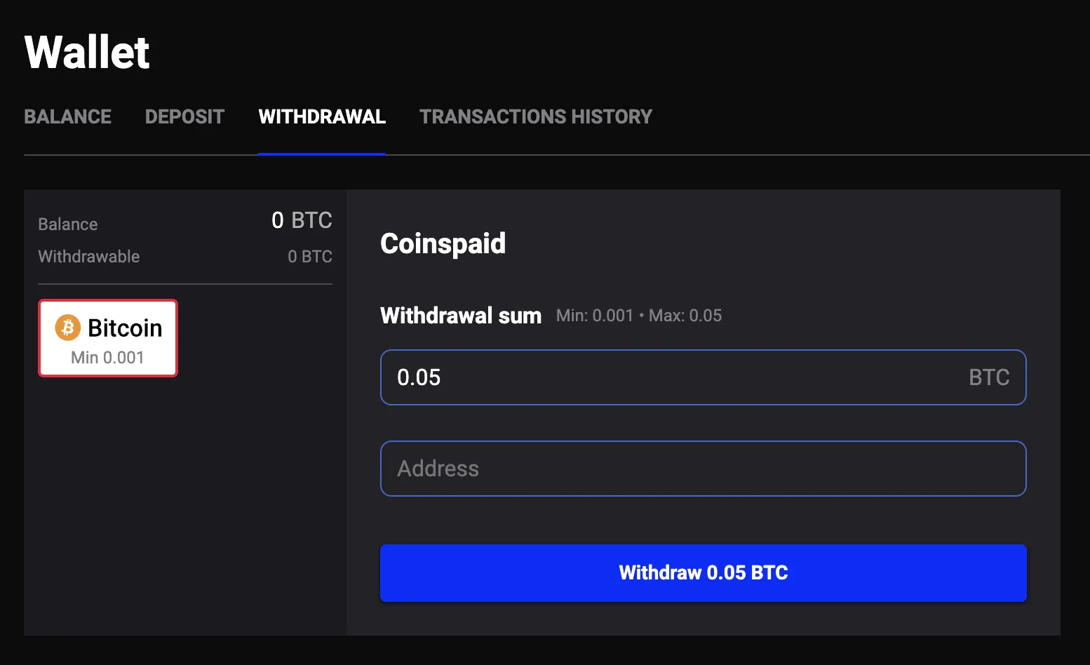 Withdrawal Limits and Speed
