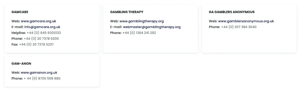 Prevention of Gambling Addiction