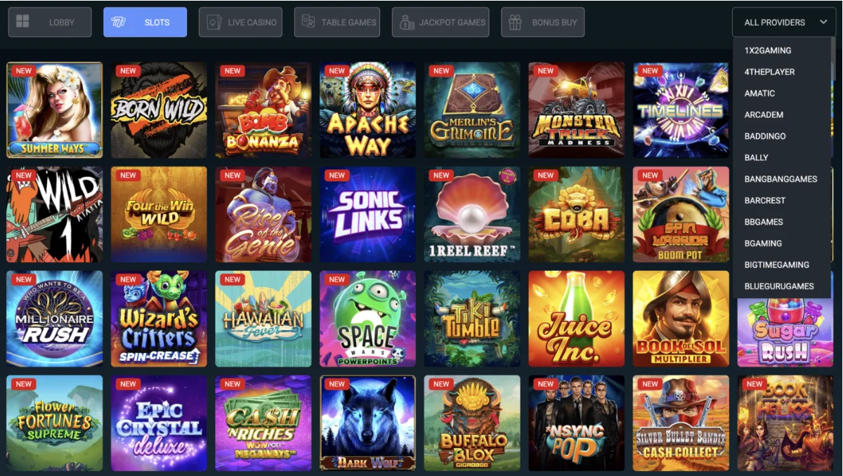 Megaslot Casino Online Slots