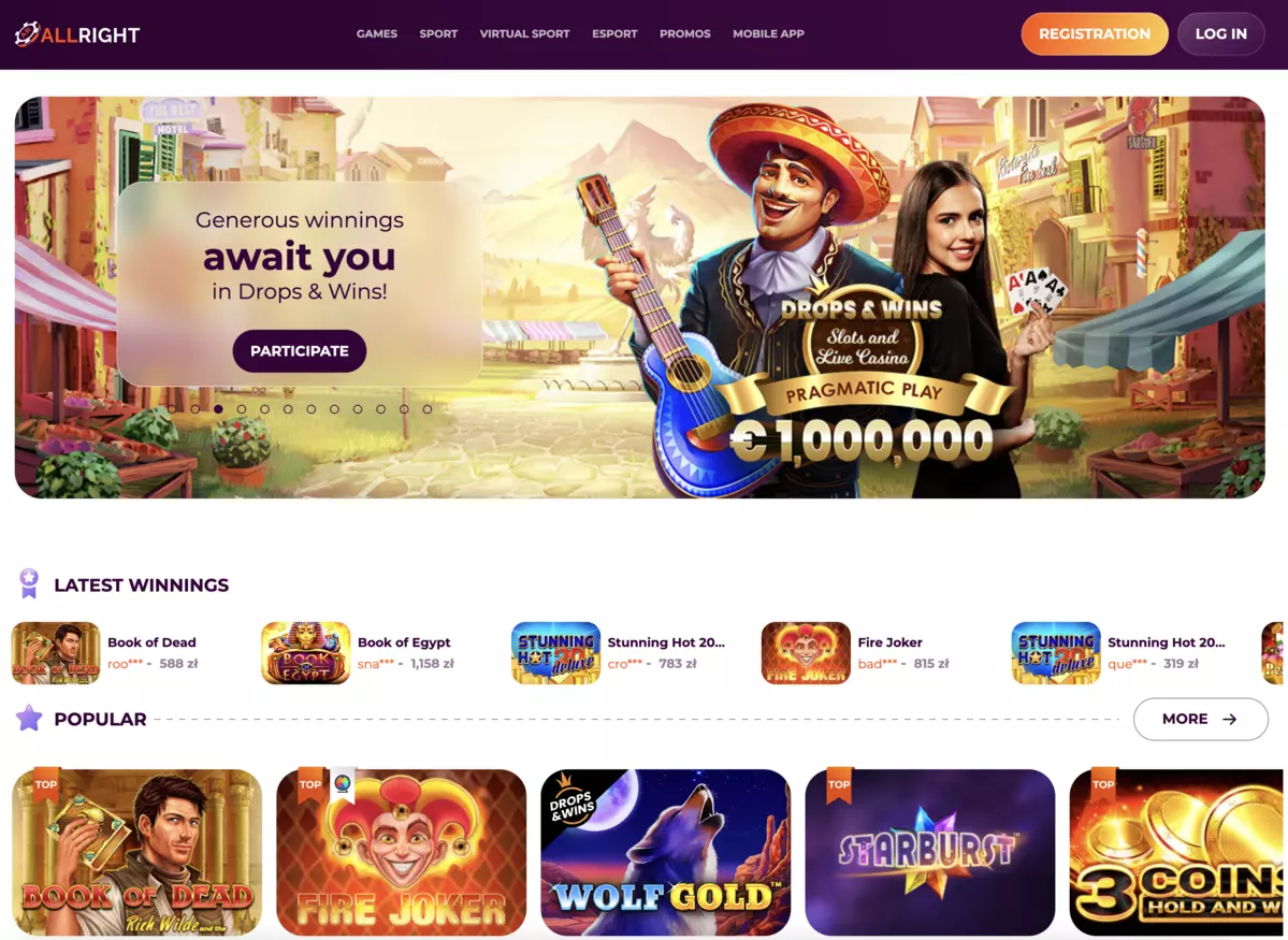 Allright Casino Review