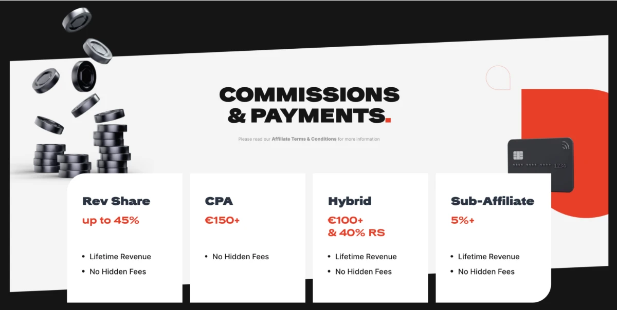 N1 Partners Commissions and Payment Options