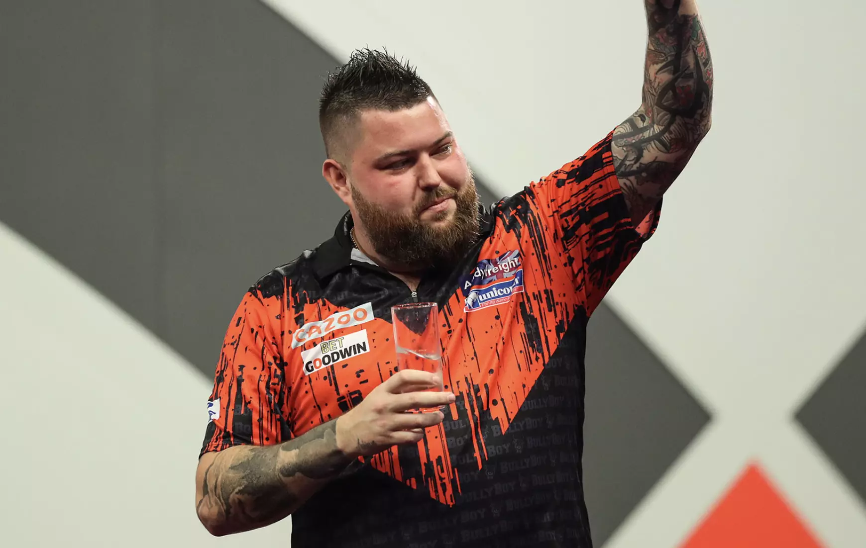 darts champion Michael Smith