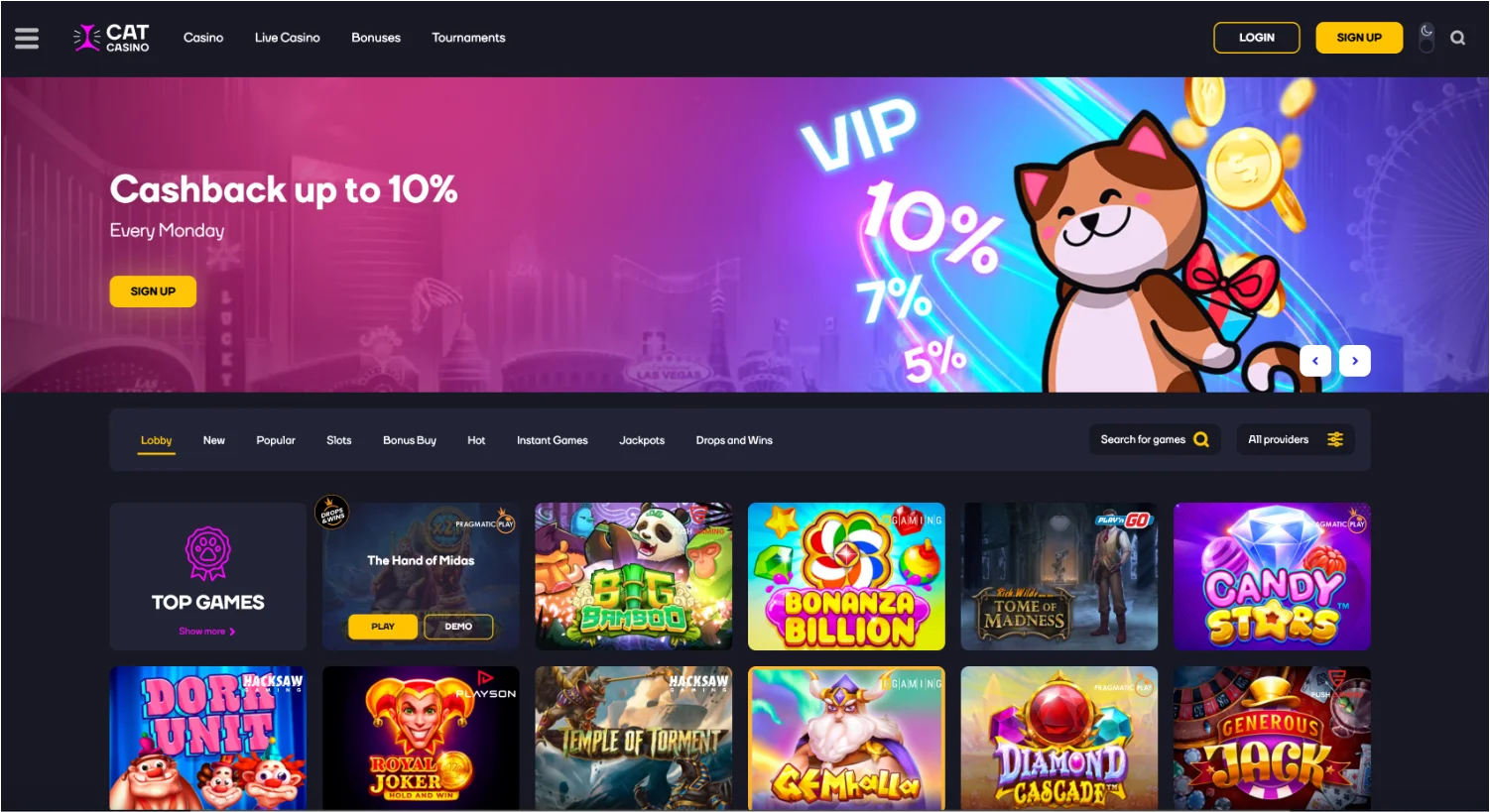 Cat Casino Review