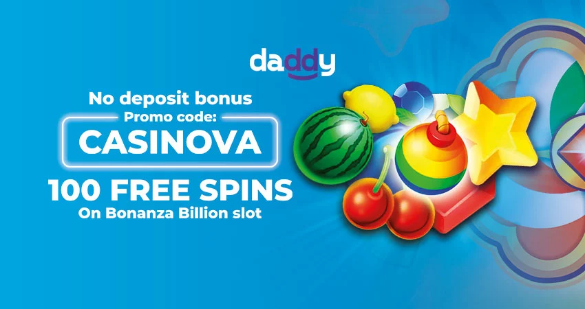 Daddy Casino No Deposit Bonus
