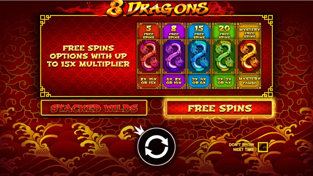 Recenzja 8 Dragons Automat online