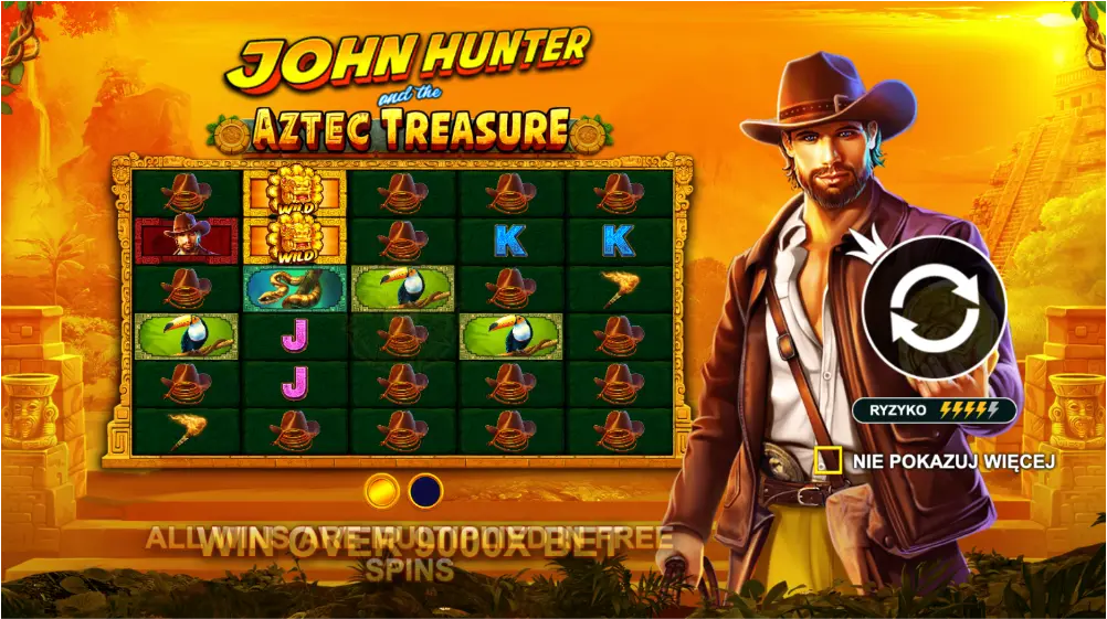 Recenzja John Hunter and Aztec Treasure Slot